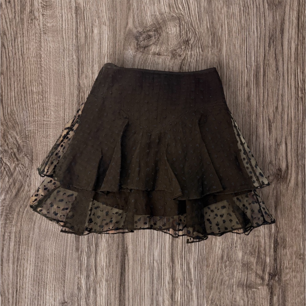 Isabel Marant Black Bubble Mini Skirt Cocktail